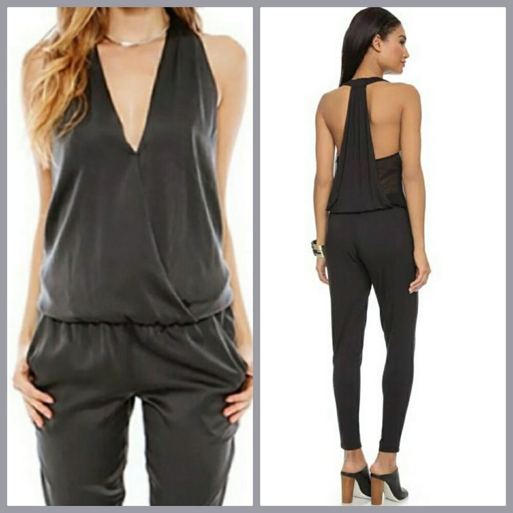 Rami Brook Jodi Halter Jumpsuit